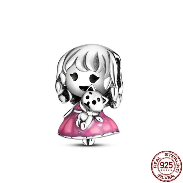Plata Charms Of Ley 925 Silver Starry Sky Series Charm Safety Chain Fit Fashion 925 Original Bracelets Pulseira Diy  New