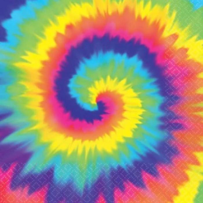 Amscan Partyteller aus Papier im Groovy Swirl-Stil im 60er-Jahre-Stil (Packung mit 8)