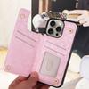 Wallet Case for iPhone 15/14/13/12/11 Pro Max with Card Holders, PU Leather Cover Kickstand RFID Blocking Double Magnetic Clasp