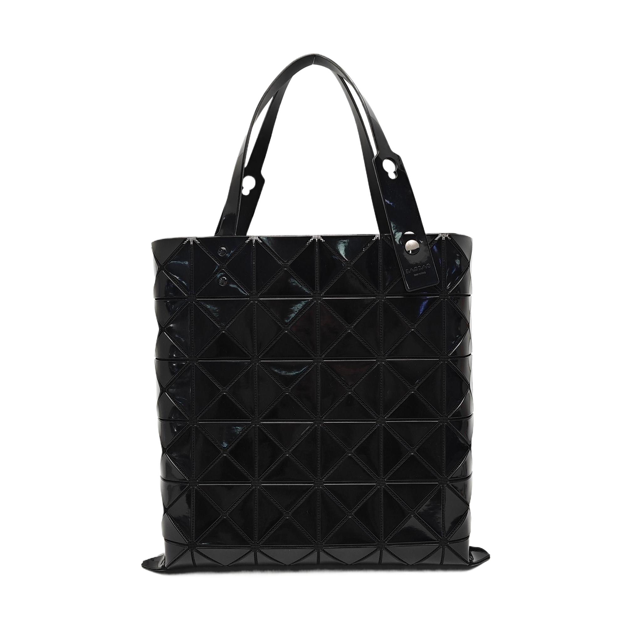 [Pre-Owned] Patchwork Design Patent Leather Finish Glossy Six-Grid Tote Bag - Very Good #1AVSCQM ONE SIZE