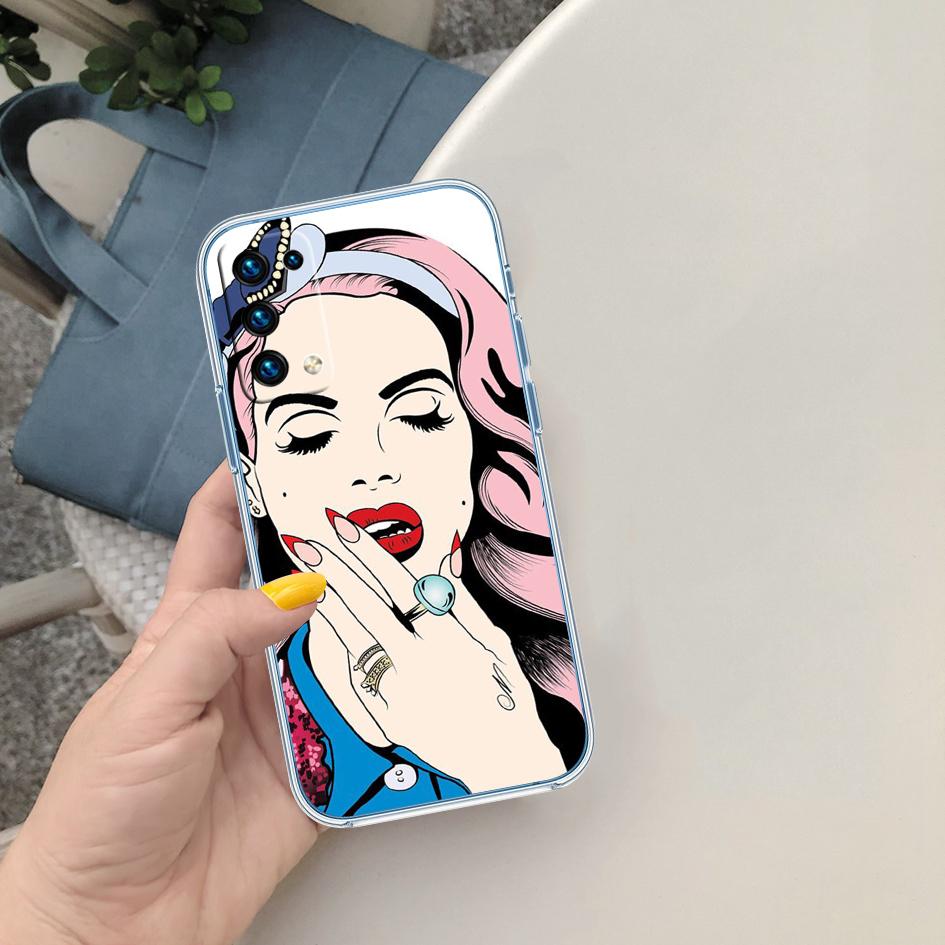 PP21 Crying Comic Girl Sad Case for Motorola G10 G20 G30 G31 G32 G34 G35 G41 G42 G50 G51 G52 G55 G60 G60S G62 G71 G72 G75