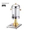 Stainless Steel Buffet Juice Dispenser with Faucet - Large Capacity Cold Drink Machine, Single or Double Head Options