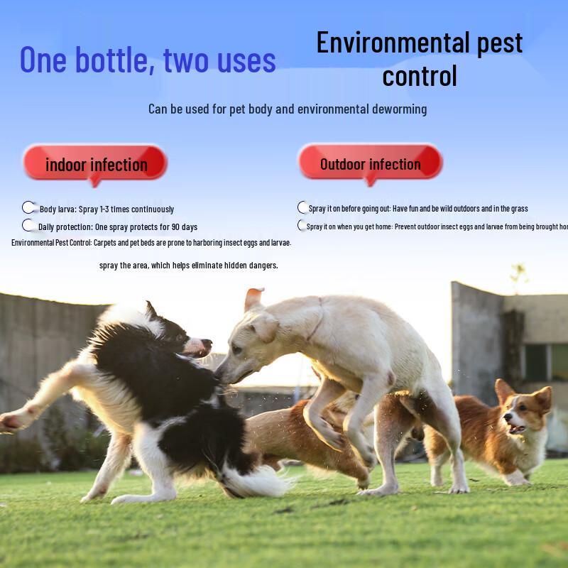 Juqi Flea & Bed Bug Killer Spray