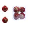 Plastic Christmas Decoative Balls Hanging Xmas Tree Ornaments Christmas Color Balls  Home Decor