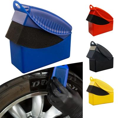 Lot de 2 brosses de nettoyage pour pneus de voiture, pour cirer, polir, nettoyer, essuyer, laver, nettoyer ...