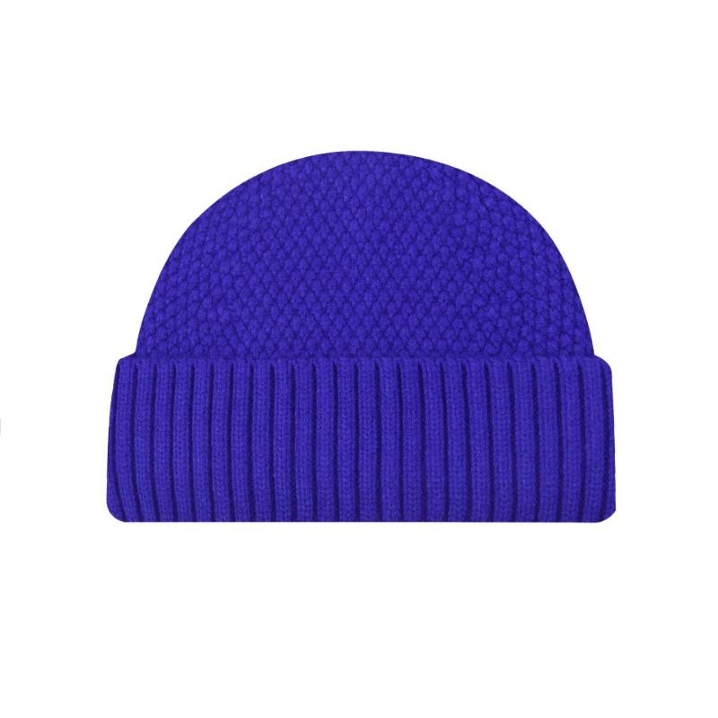Source Autumn and winter short knitted wool hats men's and women's thermal covers, cold hats, melon fur hats, yuppie sailor hats