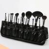 Folding Upright Makeup Brush Bag Lightweight 14/29 Holes Cosmetic Brush Container  Makeup Artist