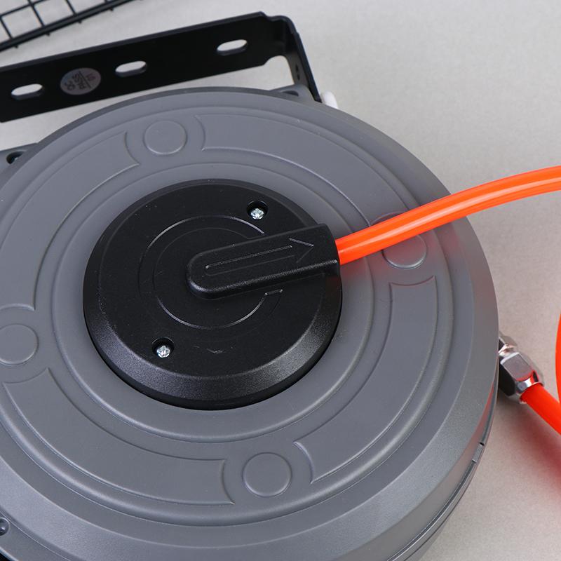 Geri Çekilebilir Hava Hortumu Makarası Otomatik Geri Çekilebilir Kompakt Hava Kolay Kurulum Araba Yıkama Bahçe Sulama Su Hortumu Tutucu İçin