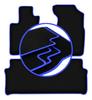 CARLUX-BLUE Car Mats For: Honda CR-V II SUV (2001-2006)