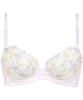 Bra Fuller Line Back Cup KB2713 PI B65 [Wing/Wacoal] "Clean Sides, Breasts" [Beautiful Bra] 3/4 Women's