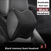 Car Headrest Waist Pillow Car Memory Cotton Neck Pillow Car Seat Car Pillow Back Pad Support Comfortable