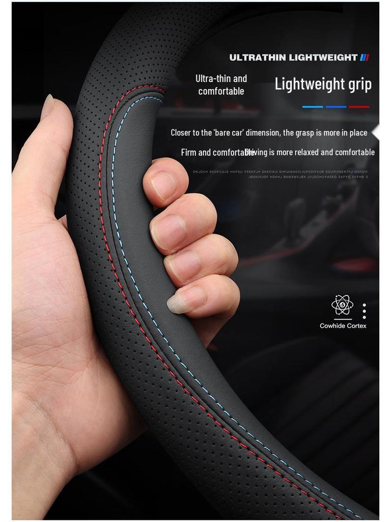 Nissan Steering Wheel Cover for Sylphy, Teana, Tiida, Kicks, X-Trail, Qashqai, Bluebird