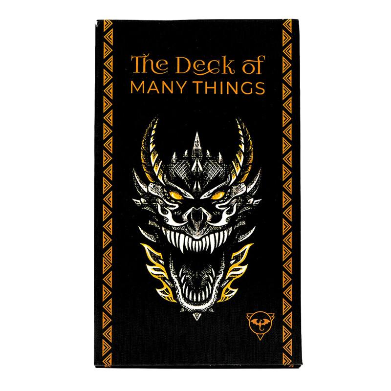 Tarot Cards The Deck of Many Things Compatible Dungeons and Dragons Fifth Edition Dungeon Master Accessories D&D Gifts Fifth Edition Gift