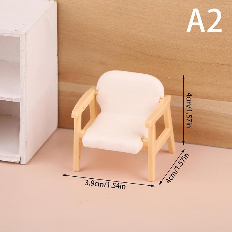 1/12 Dollhouse Mini Çay Masası Sandalye Kanepe Modeli Dollhouse Oturma Odası Dekorasyonu Bebek Evi Mobilya Aksesuarları