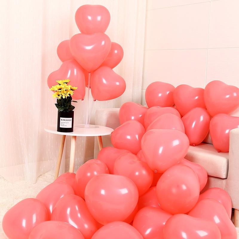 20/50 Stück 12 Zoll Süßigkeiten Macarons Herzform Latexballon Geburtstagsparty Dekorationen Hochzeitsdekorationen Kinderparty Globos Decor