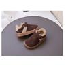 Children's Winter Boots Boys' & Girls' Fleece-Lined Warm Shoes with Shearling, Casual Kids Shoes for Baby Baby Shoes