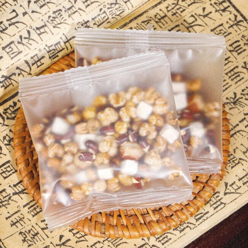 Ceai de Poria Cocos și Semințe de Coix, Fasole Roșie, Semințe de Coix, Euryale Ferox, Fasole Roșie