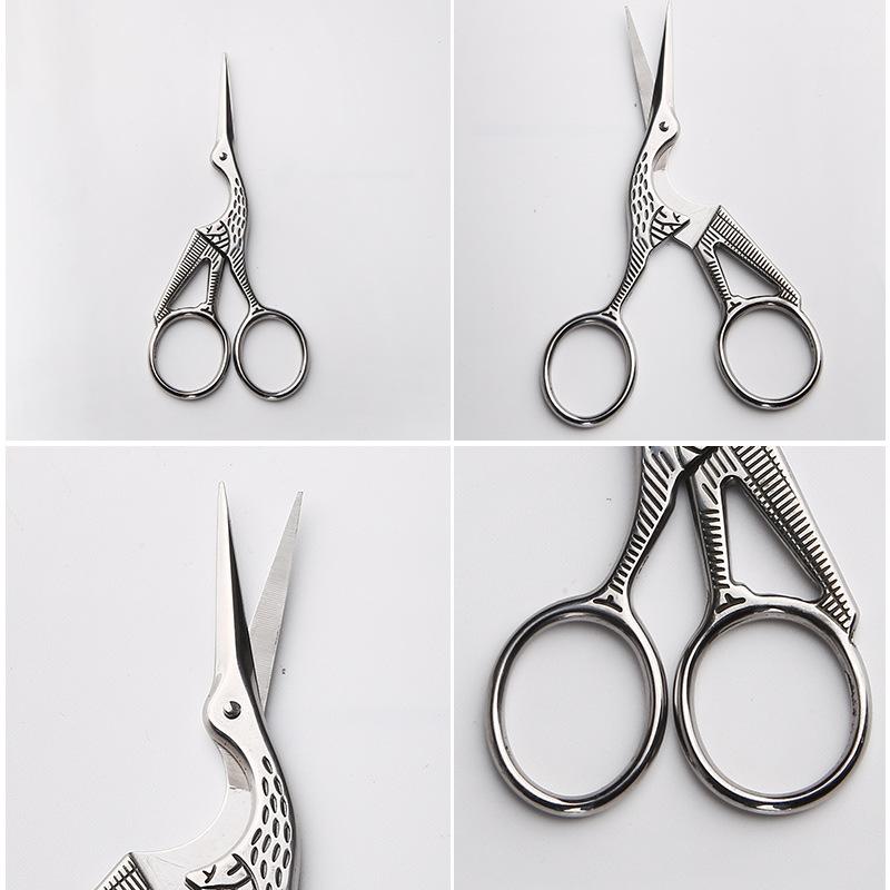Safety Stainless Steel Nose trimmer, round head scissors, manual hair removal, hair clipper, tea ceremony, tea bag scissors
