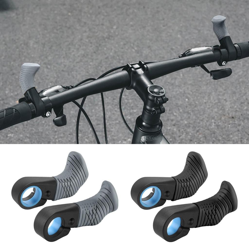 Bicycle Handlebar Grips Non-slip Bike Grips Ergonomic Rest Accessories Thumb For Road Mountain Long-Ride Dirtbike Motorcycle