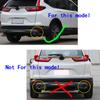 For Honda CRV CR-V 2017 2018    Body Muffler Exterior Back End Pipe Dedicate Exhaust Tip Tail Outlet Vent Ornament