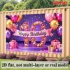 Party Backdrop 10Th Birthday Flat Designed Serves Photos Well Photo Background Decor Birthday Party Decor