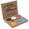Make-up-Palette - GRIM TOUT - Wow - 6 BIO-Farben - Natürlich - Sortiment