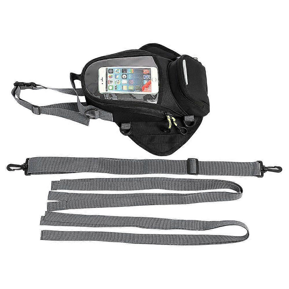 Motorcycle Tank Bag, Magnetic Tank Bag for Motorcycles Universal Phone Holder Waterproof Gas Tank Pouch, Motorcycle Tank Bag Waterproof Touch Screen P