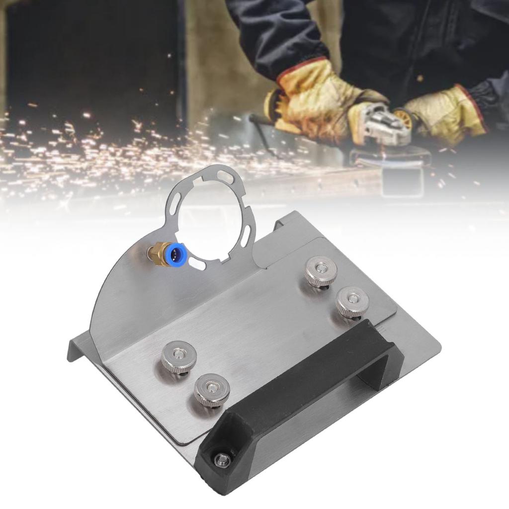 Ceramic Angle Grinder Stand, Enhanced Professional Chamfer Cutting Holder for Home Decoration Installation, Suitable for 100 Type A