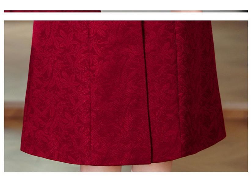 Elegant Autumn/Winter Slim Fit Two-Piece Set for Mother of the Groom - Plus Size
