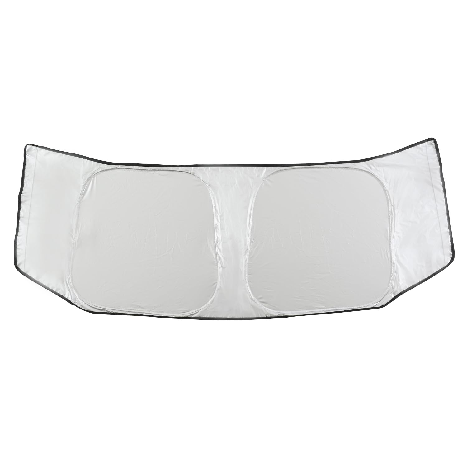 

SEIWA IMP374 Складной солнцезащитный экран для Honda Защита от УФ-лучей для переднего стекла Индивидуальный дизайн с титаново-серебристым покрытием для блокировки УФ-излучения, избыточного света и тепла Идеально