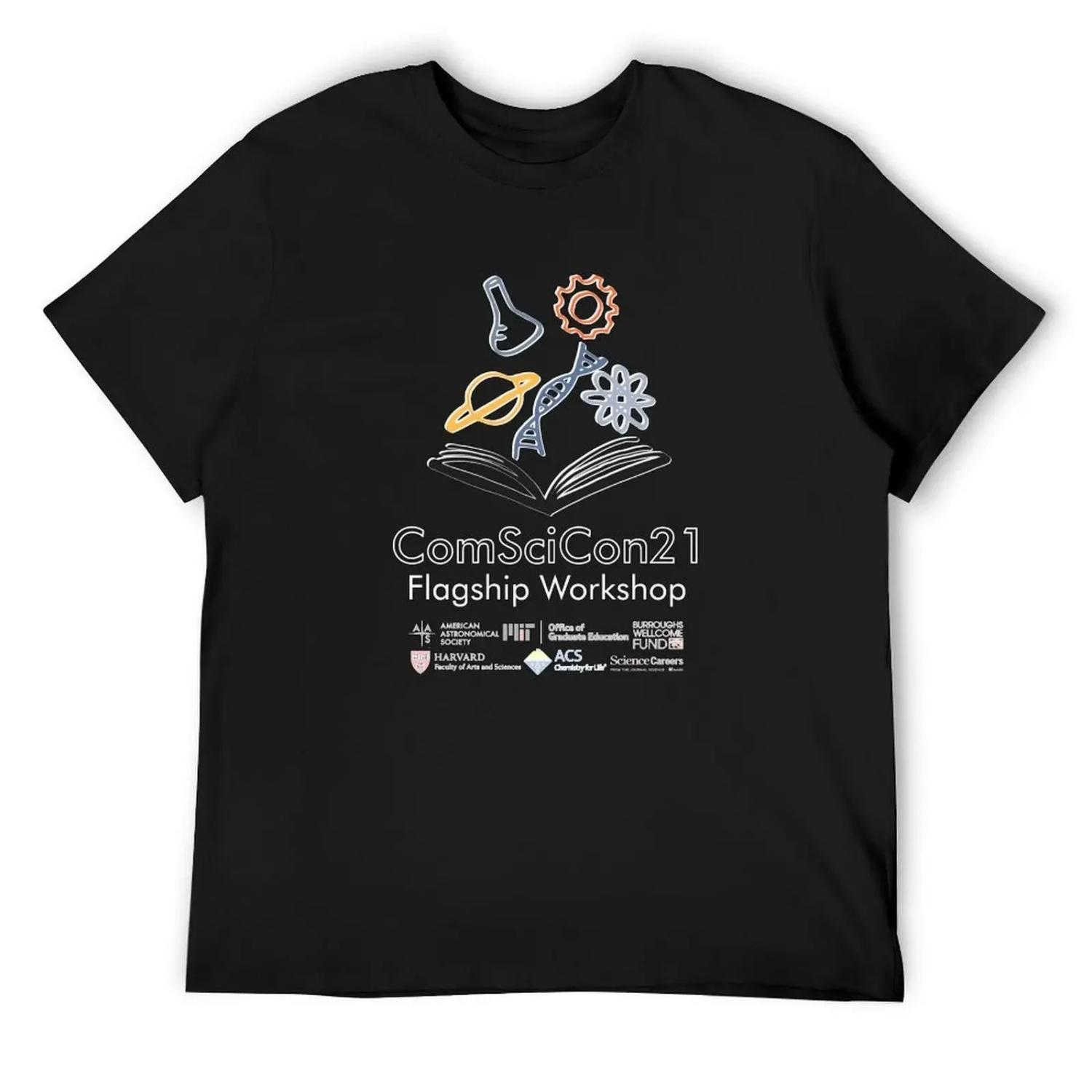 

ComSciCon21 Long Sleeve Dark T-Shirt sublime plus size tops Funny t-shirts Louboutins men t shirt XXXXXL чорний