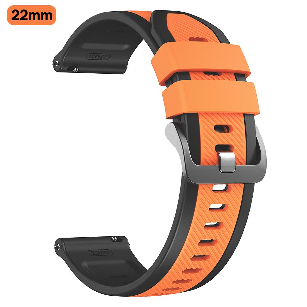 22mm Silicone Soft Strap For COROS PACE 4 APEX 4 42mm/APEX 46mm 2 Pro/PACE Pro 3 Sports Bracelet For Realme Watch S2 Watch Bands