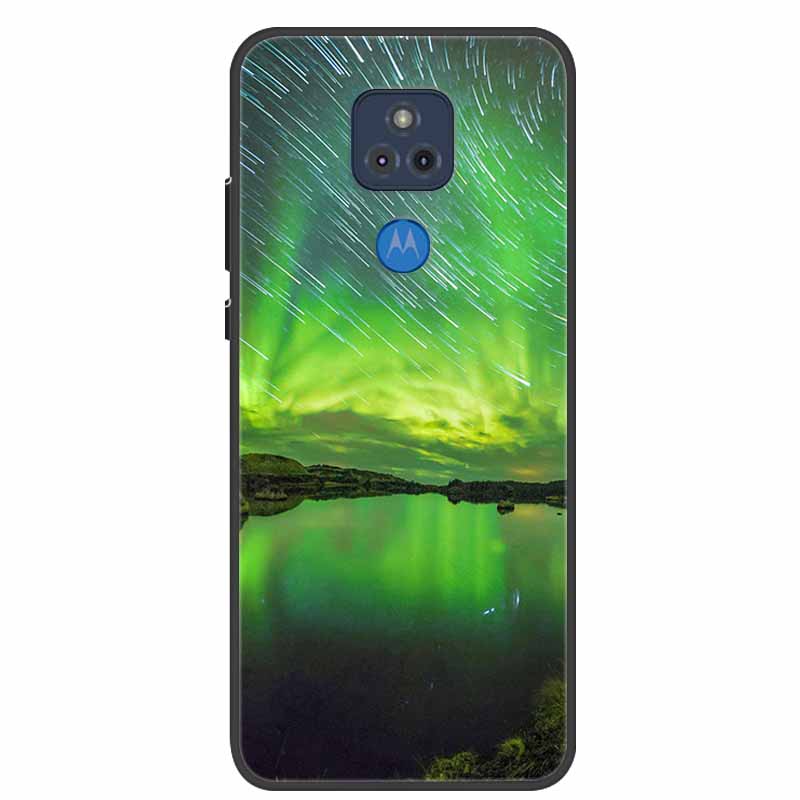 For Moto E7 Plus Case Bumper Silicone TPU Soft Phone Cover Case For Motorola E7 Plus Cartoon Funda E 7 Plus Shockproof Coque