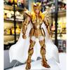 Blokees Saint Seiya CHAMPION CLASS Mu Aiolia Anime Assembly Action Model Toy Collectible Hobbies Statue Desktop Birthday Gifts