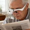 LED Hoofdmagnifier met 2 LED-lampjes Handsfree Hoofdband Vergrootglas Verlicht Vergrootglas voor Horlogereparatie Lezen
