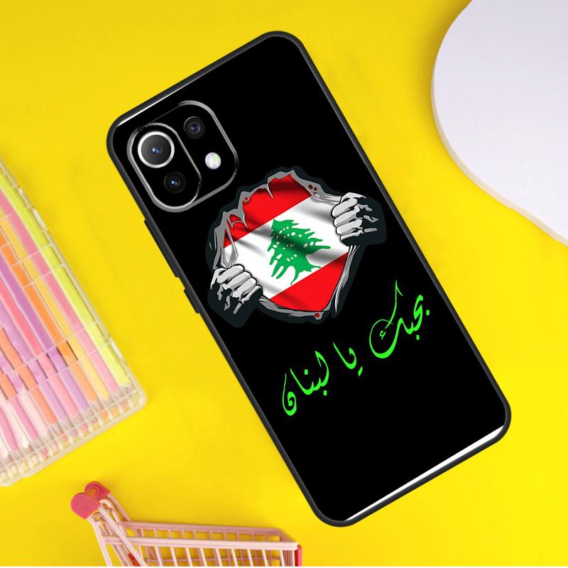 Lebanon Flag Cover For Xiaomi 14T Pro 11T 12T 13T 13 14 Ultra POCO X7 Pro X3 X5 F3 F5 F6 M6 X6 Pro Case