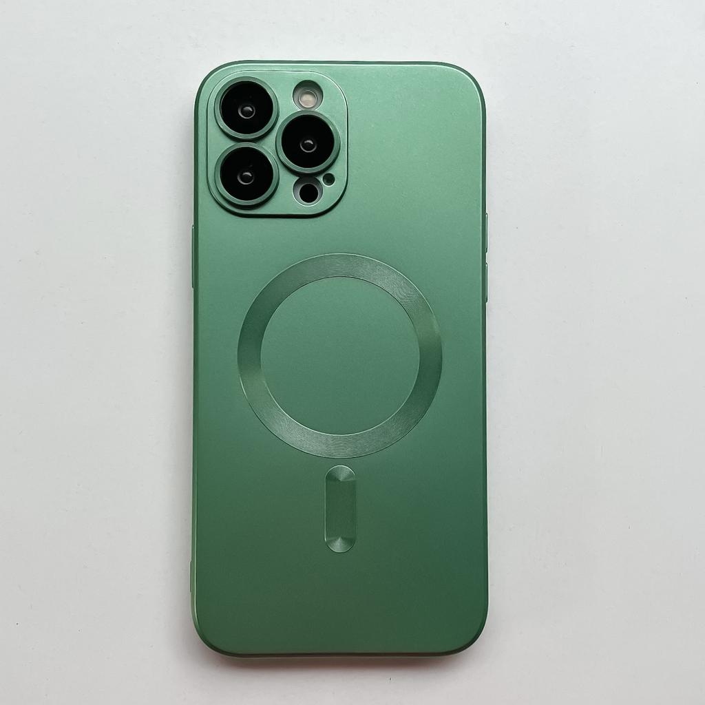 Applicable To S11ultra Magnetic Mobile Phone Case S11u Metallic Paint A11 Wireless Charging S11FE All-inclusive Protective Case