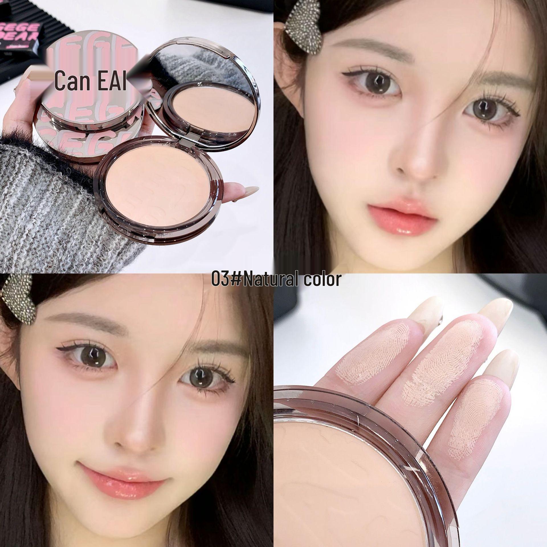 

Gegebear Soft Mist Matte Setting Powder: Feather-like, Long-lasting, Natural Finish Foundation 10g