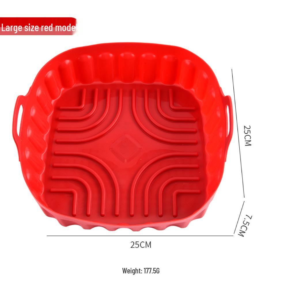 High-Temperature Resistant Silicone Air Fryer Baking Tray and Cake Mold