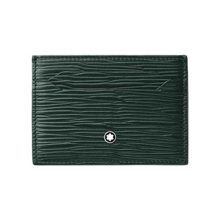 

Montblanc 4810 Series Hexagonal White Star Logo 5 Card Slot Leather Card Holder Men Card Holder British-Green 130938 Basic Set (Bag+Dust Bag)