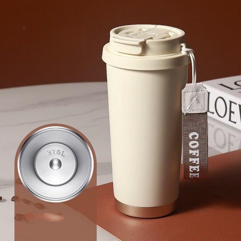 

ZhiShi Insulated Dual-Use Coffee & Water Bottle