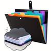 Large Capacity A4 File Folder Bag 7 Pockets File Storage Folder Accordion File Organizer  Documents