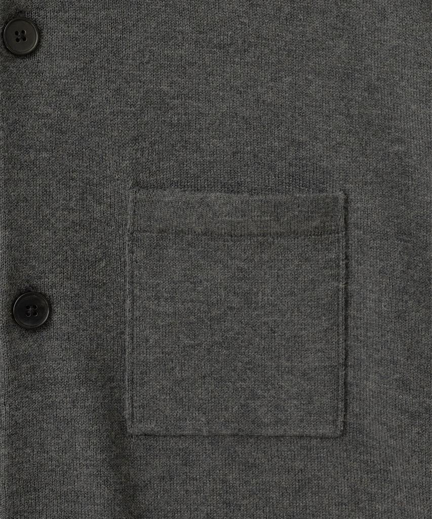 Another Office Knitted Coverall Jacket (Heather Charcoal)