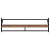Wall Shelf Set 6 pcs Reclaimed Wood Look 100 x 25 x 30 cm Wood Based Material