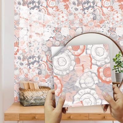 16pcs/set Mexican Style Ceramics Tiles Wall Sticker Kitchen Bathroom Wardrobe Art Mural Home Decor Peel & Stick PVC Wall Decals