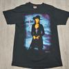 Y2K Terri Clark Fearless Tour 2001 Black Graphic T-Shirt Size M Unisex Country