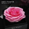 Soap Popular Artificial Single Creative Jewelry Soap Flower Rose Box Gift Silver 925 Necklace for Silver 925 Wedding White Day Day Day [Laluna]