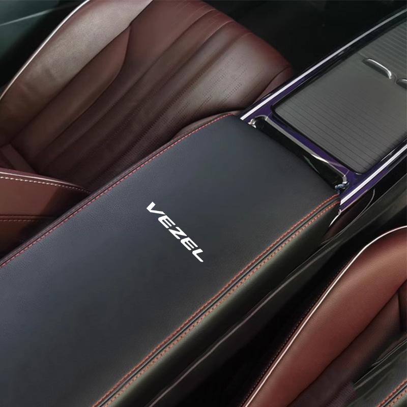 APM1 Car Armrest Cushion Console Armrest Protective Cover For Honda Civic Fit Accord Odyssey City Pilot Jazz CRV HRV Legend Passport