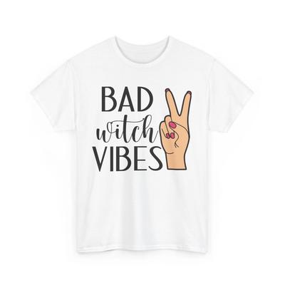 Witchcraft Inspired T-Shirt | Trendy & Stylish Witch Tee | Bad Witch Vibes Tee