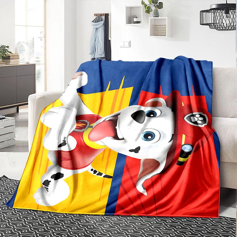 1pc Paw Paw23 Blanket, Gift, for Men and Women, Soft Blanket, Good for Sofa Bed Couch Travel, Lightweight Flannel Blanket